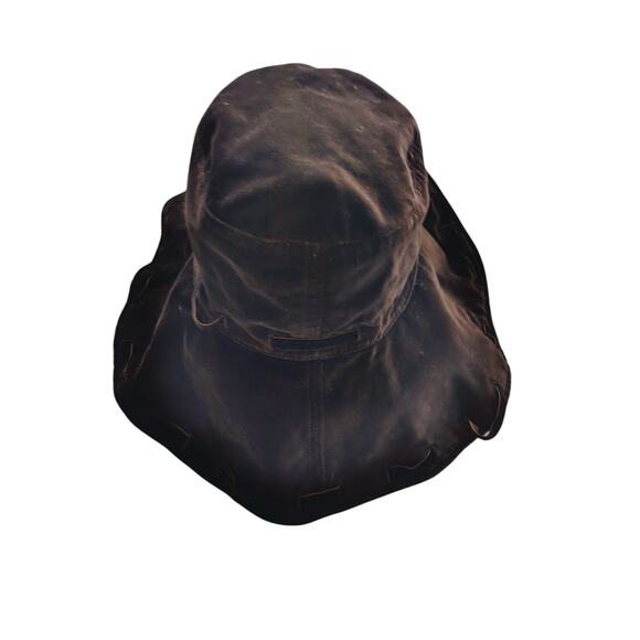 Accessorize Brown Velvet Floppy Hat Boho Wide Brim Festival Hat main image 5